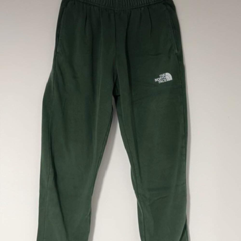 NORTH FACE DARK GREEN ATHLETIC SWEATPANTS WOMENS XS - Picture 2 of 5